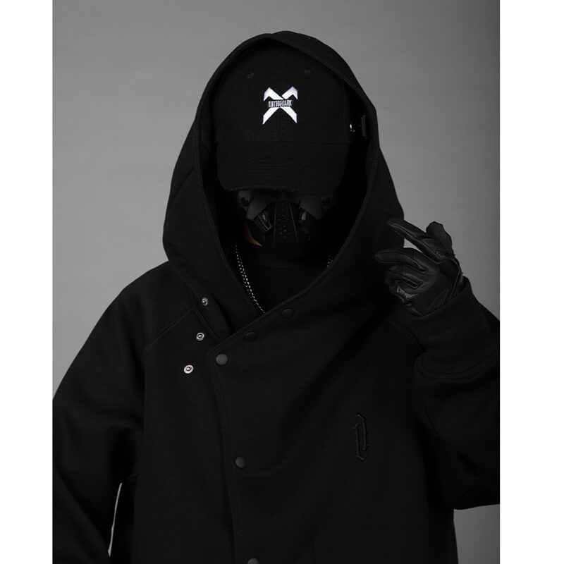 HOODIE Dark TECHWEAR "Ryu" Pullover Hoodie