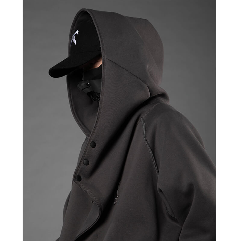 HOODIE Dark TECHWEAR "Ryu" Pullover Hoodie