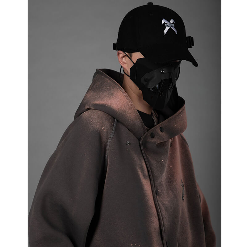 HOODIE Dark TECHWEAR "Ryu" Pullover Hoodie