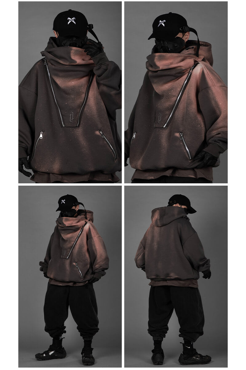 HOODIE TECHWEAR "Ankoku" Oversize Hoodie