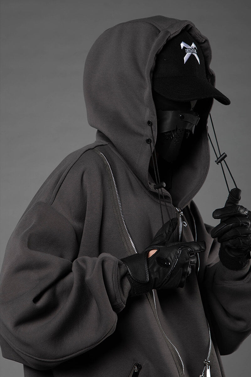 HOODIE TECHWEAR "Ankoku" Oversize Hoodie