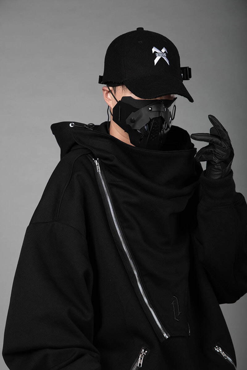 HOODIE TECHWEAR "Ankoku" Oversize Hoodie