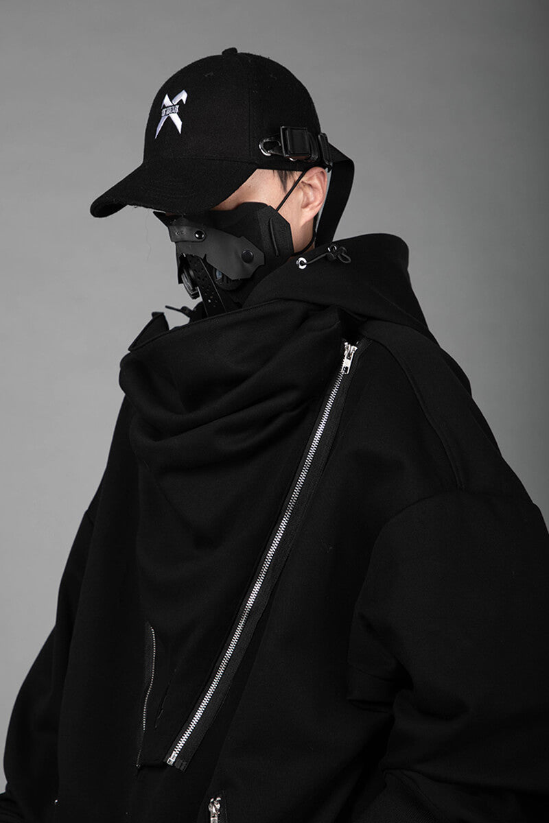 HOODIE TECHWEAR "Ankoku" Oversize Hoodie