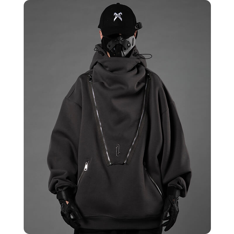 HOODIE TECHWEAR "Ankoku" Oversize Hoodie