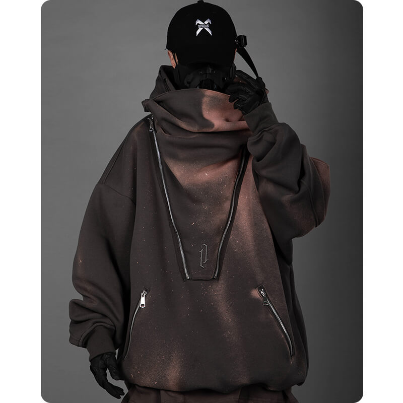 HOODIE TECHWEAR "Ankoku" Oversize Hoodie