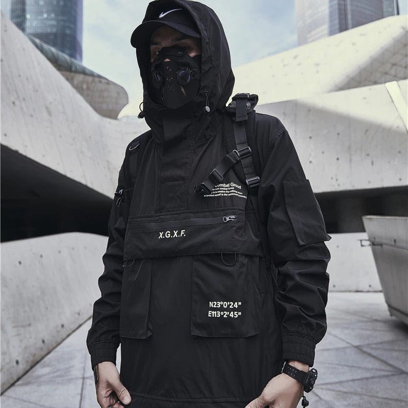 TECHWEAR JACKETS X.G.X.F Windbreaker Jackets