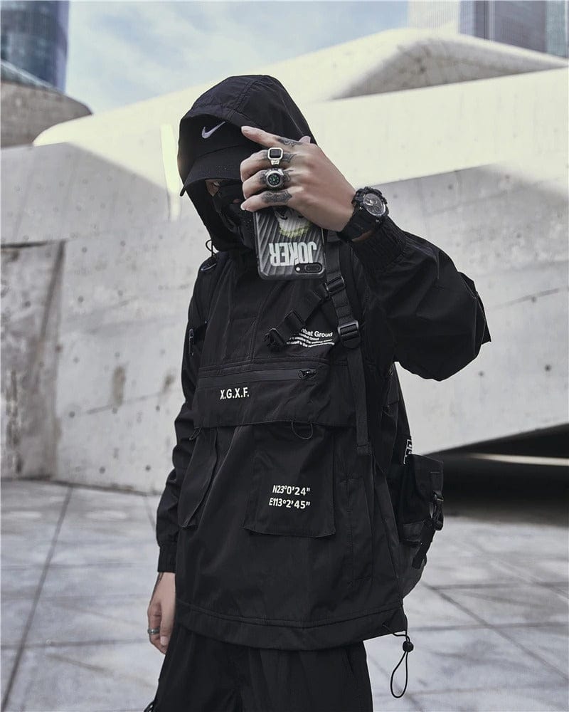 TECHWEAR JACKETS X.G.X.F Windbreaker Jackets