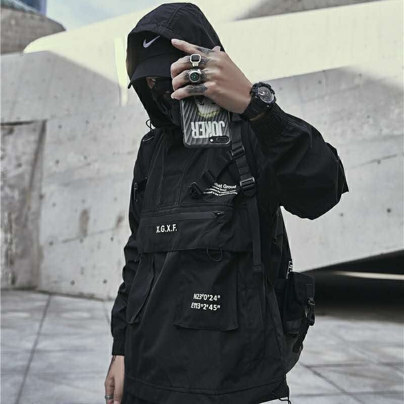 TECHWEAR JACKETS X.G.X.F Windbreaker Jackets