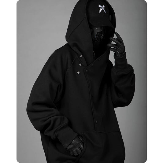 HOODIE Dark TECHWEAR "Ryu" Pullover Hoodie